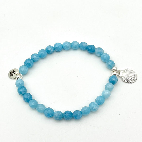 Achat Armband mit Muschel