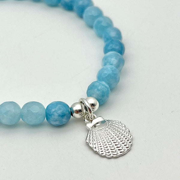 Achat Armband mit Muschel