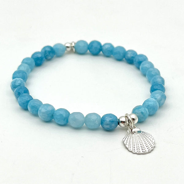 Achat Armband mit Muschel