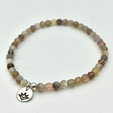 Botswana-Achat Armband