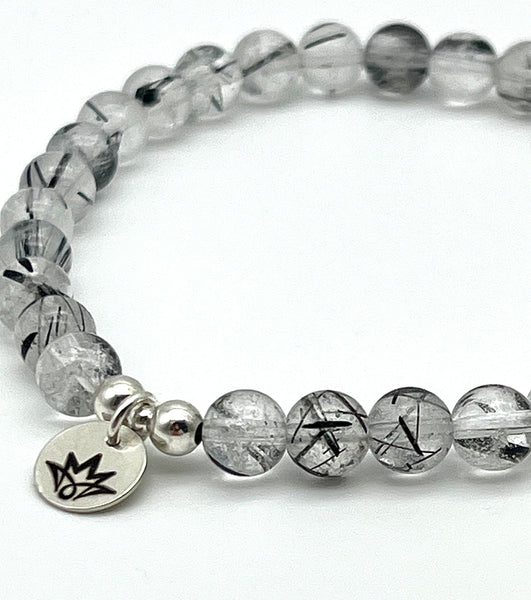 Turmalin-Quarz Armband
