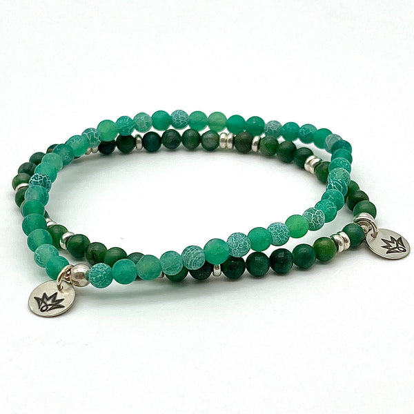 Schlangenachat Armband
