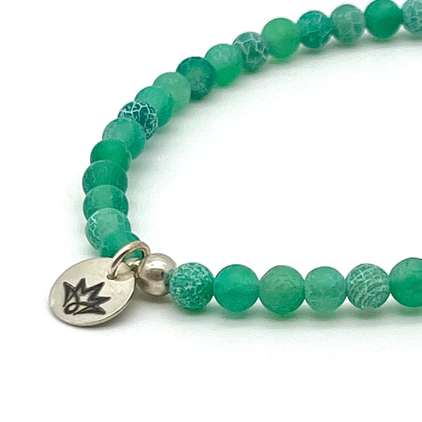 Schlangenachat Armband