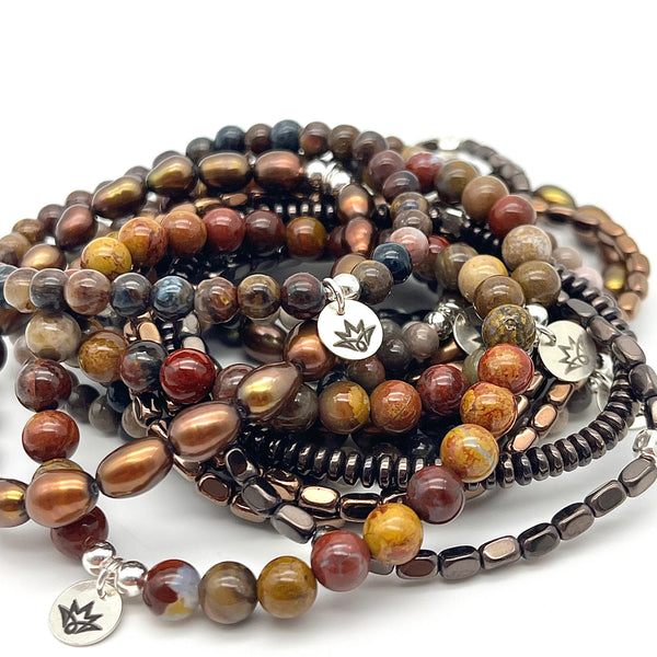 Armband aus Süßwasserzucht-Perlen