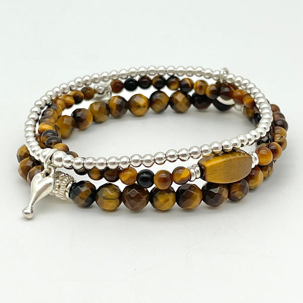 Armband aus Tigerauge