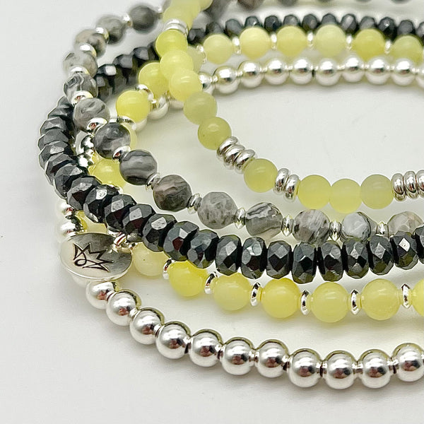 Armband Set aus Lemon-Jade