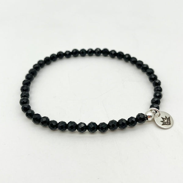 Armband-Set aus Onyx und Hämatin