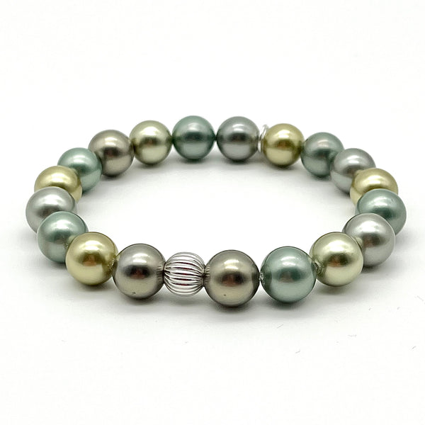 Armband aus Muschelkern-Perlen