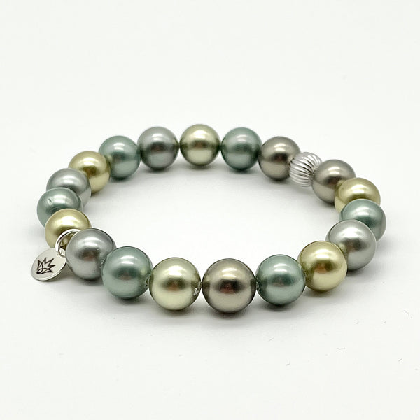 Muschelkern-Perlen Armband