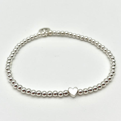 Kugelarmband mit Herz