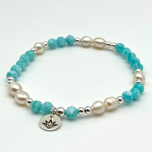 Amazonit Armband