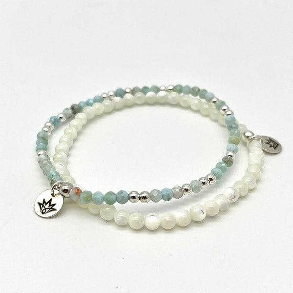 Larimar Armband