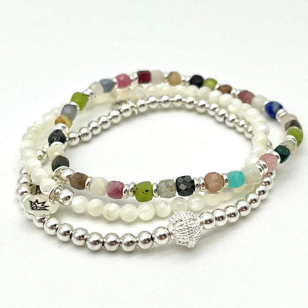 Edelstein-Mix Armband