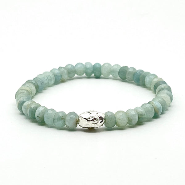 Aquamarin Armband