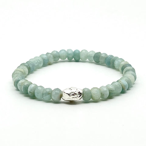 Aquamarin Armband