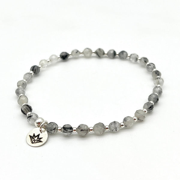 Armband aus Turmalin-Quarz