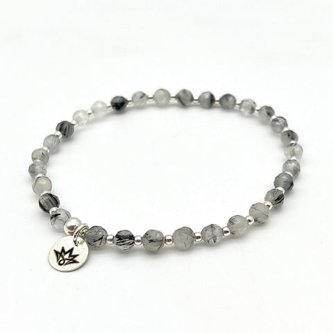 Armband aus Turmalin-Quarz