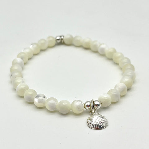 Perlmutt Armband mit Muschel