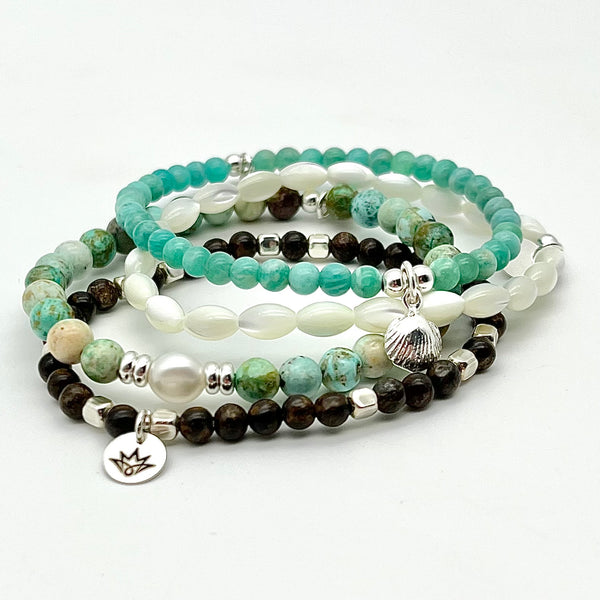 Türkis Armband mit SWZ-Perle