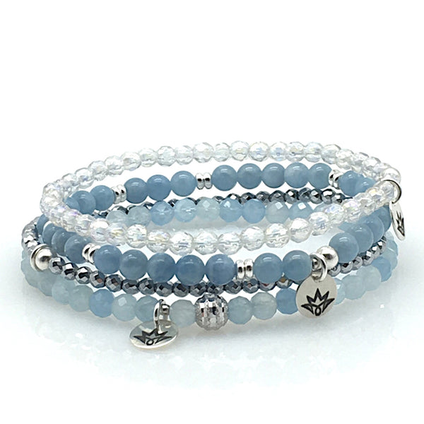 Aquamarin Armband