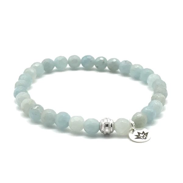 Aquamarin Armband