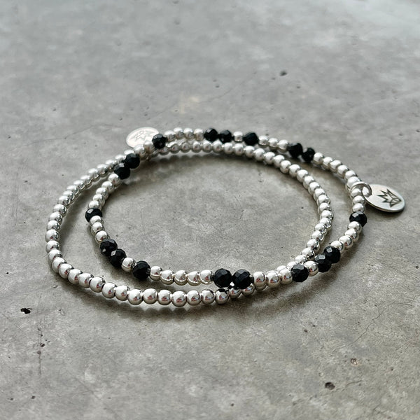 Kugelarmband aus 925 Silber