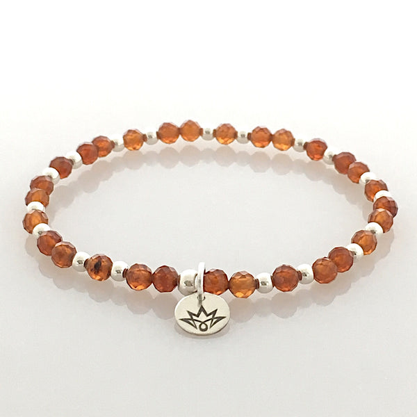 Armband-Set aus Amazonit, Zimt-Granat und Süßwasserzucht Perlen