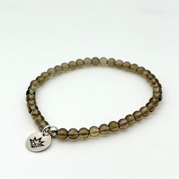 Edelsteinarmband aus Rauchquarz