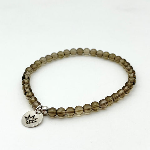 Edelsteinarmband aus Rauchquarz