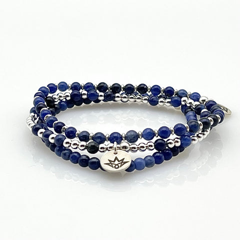 Armband-Set aus Sodalith