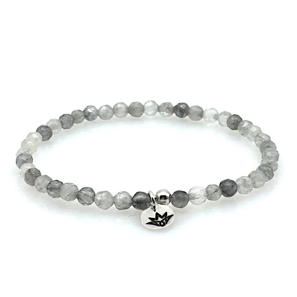 Armband-Set Grau/Gelb