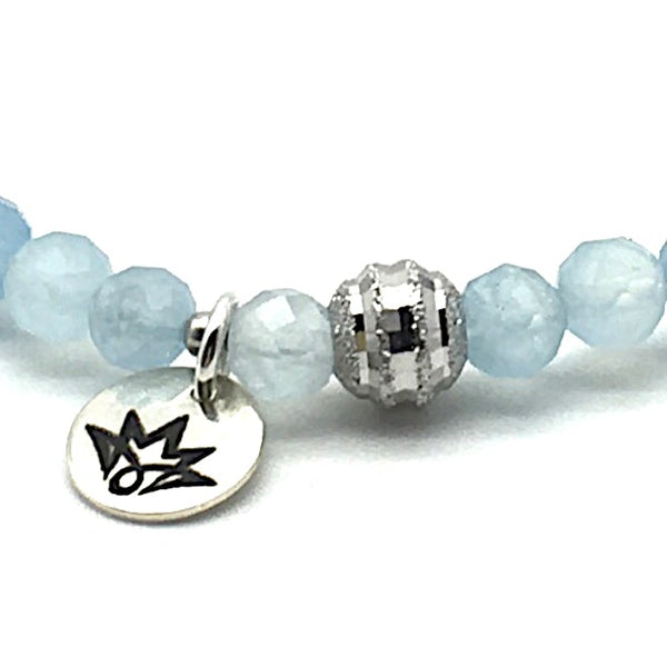 Aquamarin Armband