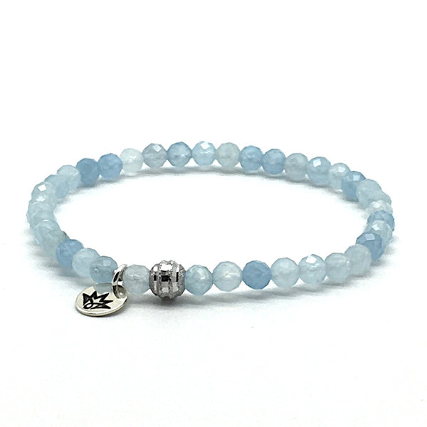 Aquamarin Armband