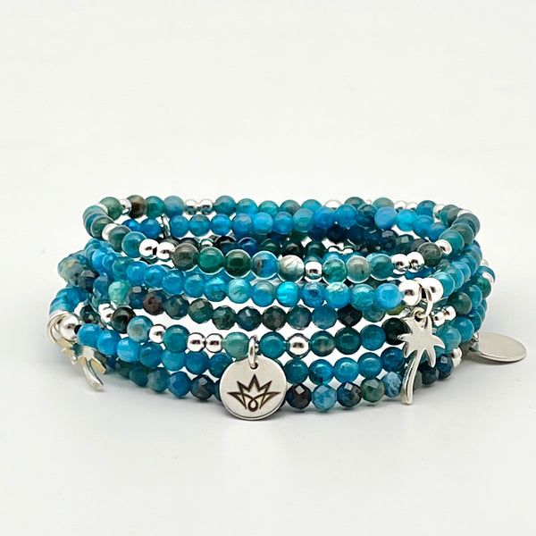 Apatit Armband mit Palme