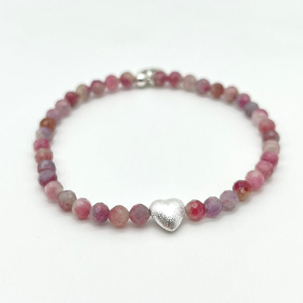 Turmalin Armband mit Herz