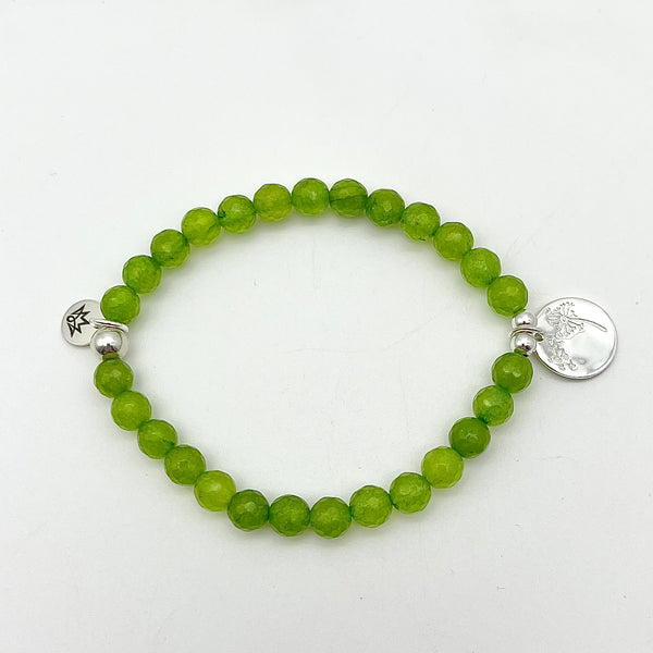 Achat Armband in grün