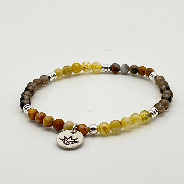 Armband-Set mit Kaffeebohne