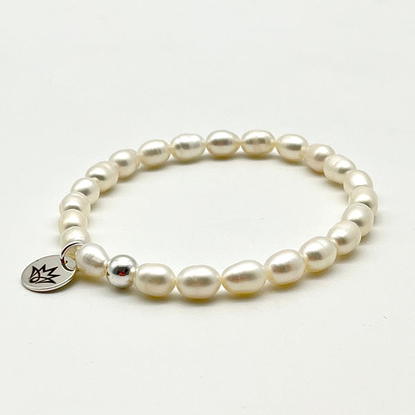 Armband aus Süßwasser-Zucht-Perlen
