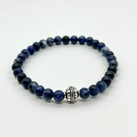 Herrenarmband aus Sodalith