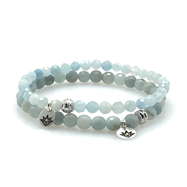 Aquamarin Armband