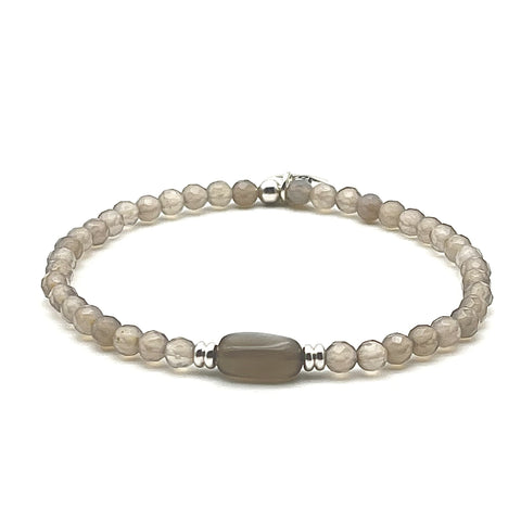 Edelsteinarmband mit Mondstein