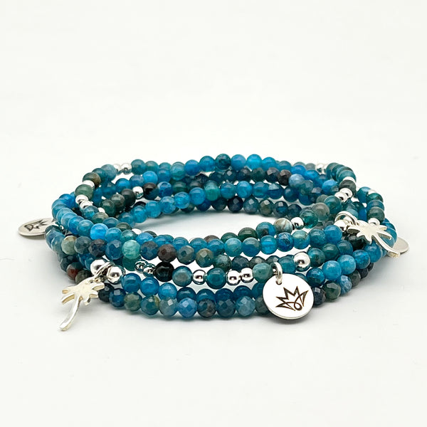 Apatit Armband mit Palme