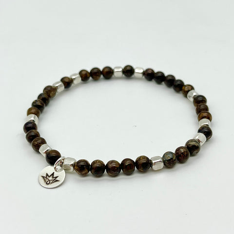 Bronzit-Armband