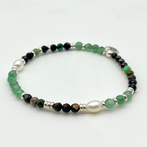 Aventurin Armband mit Türkis