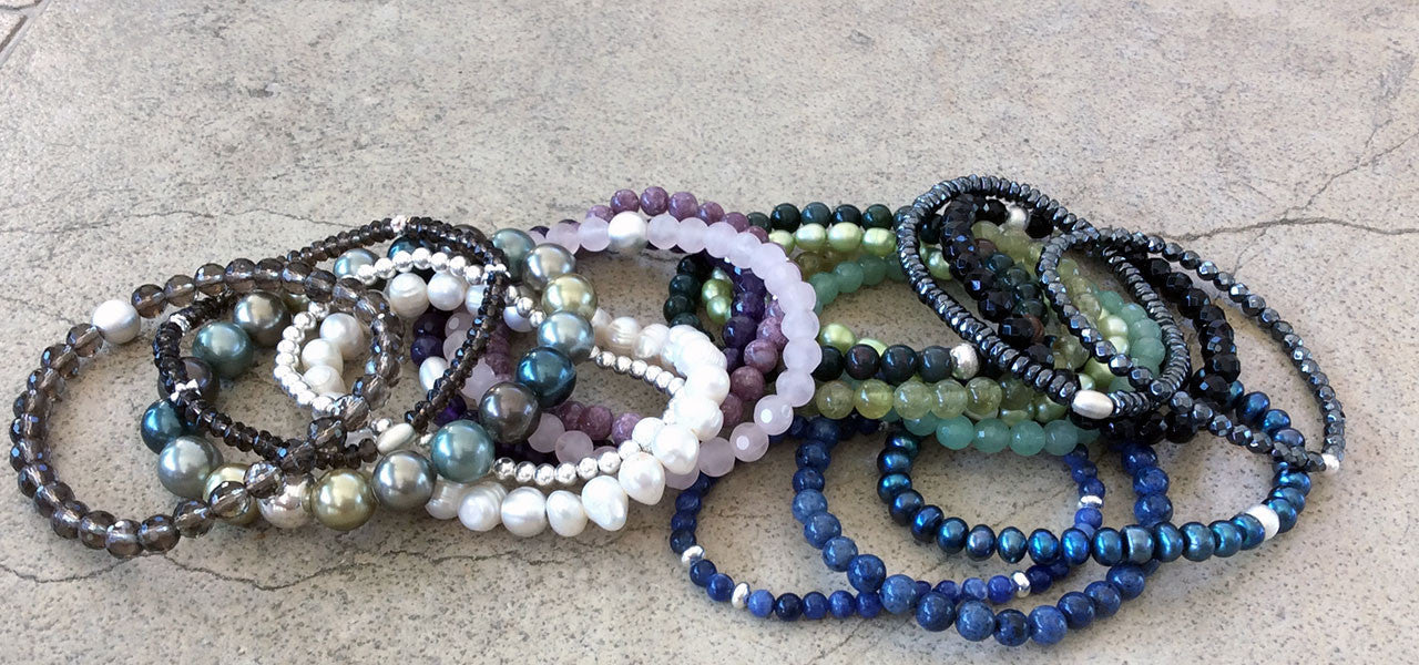Tradition der Handwerkskunst Perlenketten